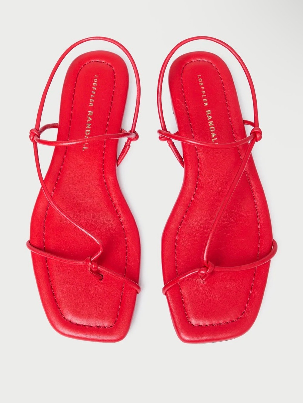 Loeffler Randall Eleanor Flat Sandal
Size 7.5, Red, Worn once
